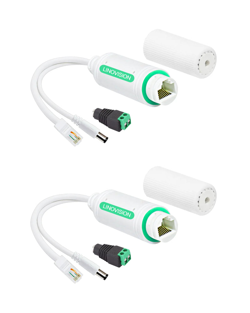 DC12V防水PoE分离器，户外以太网供电