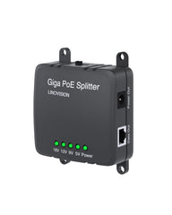 30W千兆PoE分离器，支持DC 5V/9V/12V/18V多电压输出