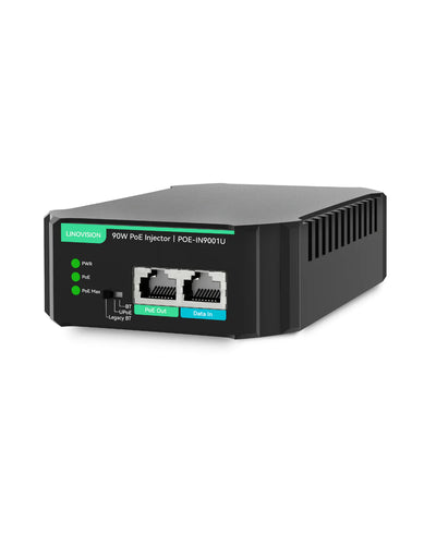 千兆90W 802.3bt PoE供电器，兼容标准及传统非标准受电设备（PD设备）