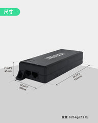 千兆90W非标Passive PoE以太网供电器
