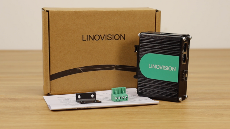 工业级双端口千兆BT90W PoE++交换机（带光纤SFP上行链路），支持IEEE802.3af/at/bt标准的迷你型PoE交换机