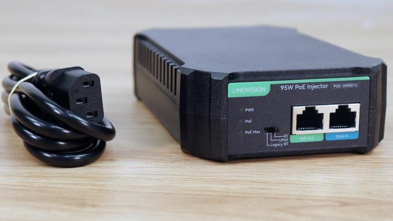 千兆90W 802.3bt PoE供电器，兼容标准及传统非标准受电设备（PD设备）