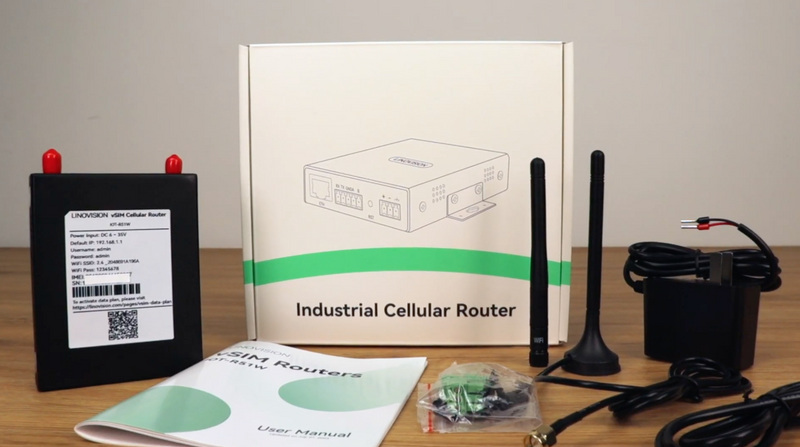 全球物联网路由器，预装数据套餐 — 5GB，有效期365天