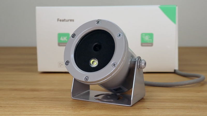 商用太阳能供电4K PoE IP水下摄像机套件