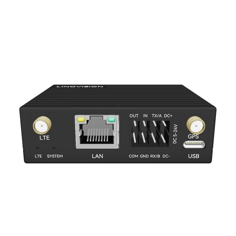 迷你工业级4G LTE路由器，具备低功耗设计，支持GPS、RS232、RS485接口