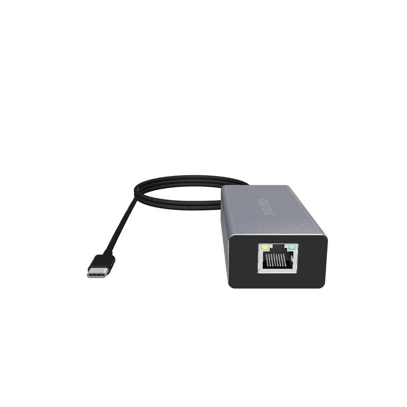 PoE转USB-C转换器，通过一根线实现数据传输和充电，支持10/100Mbps以太网，适用于手机和平板电脑